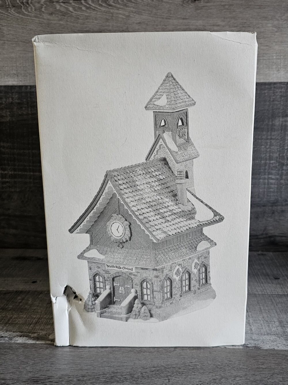 Dept 56 Heritage Village North Pole Series "North Pole Chapel" #5626-0 Mint